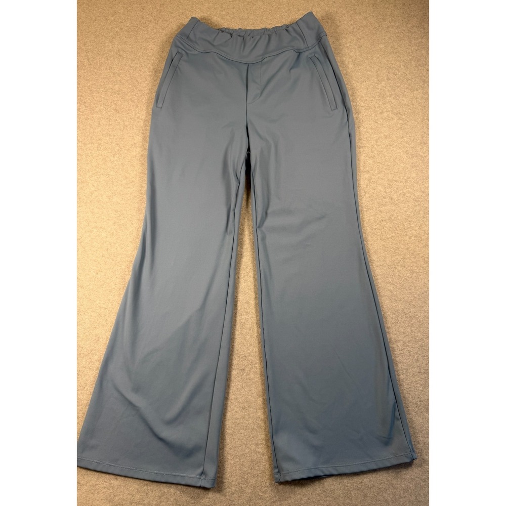 Halara NWT Blue Yoga Pants Performance High Rise Wide Leg Athleisure S SKU 216